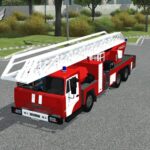 kAmaz Emergency FireTruck 4 Mod BUSSID - kAmaz Emergency FireTruck, Damkar Siap Tugas kAmaz Emergency FireTruck