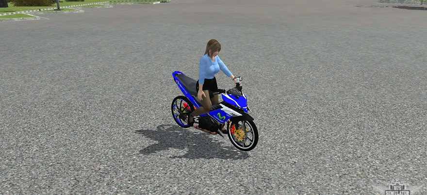 MX King Movistar Single Arm 4 MX King Movistar Single Arm - Mod Bebek Sport BUSSID 2026 MX King Movistar Single Arm