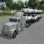Truck Freightliner FLC12064T Cars Trailer 6 FLC12064T Cars Trailer - Mod BUSSID Truk Amerika Truck Freightliner FLC12064T Cars Trailer 6 FLC12064T Cars Trailer - Mod BUSSID Truk Amerika