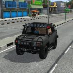 Hummer Wrangler H2 4 Hummer Wrangler H2 Mod Mobil SUV Ikonik di BUSSID Hummer Wrangler H2