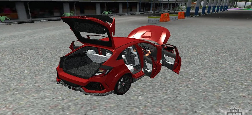 Honda Civic Typer-R Red Stock Honda Civic Typer-R Red Stock