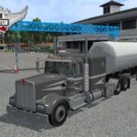 Kenworth W900 Tank Trailer 4 Kenworth W900 Tank Trailer - Truk Ikonik Amerika di BUSSID Kenworth W900 Tank Trailer