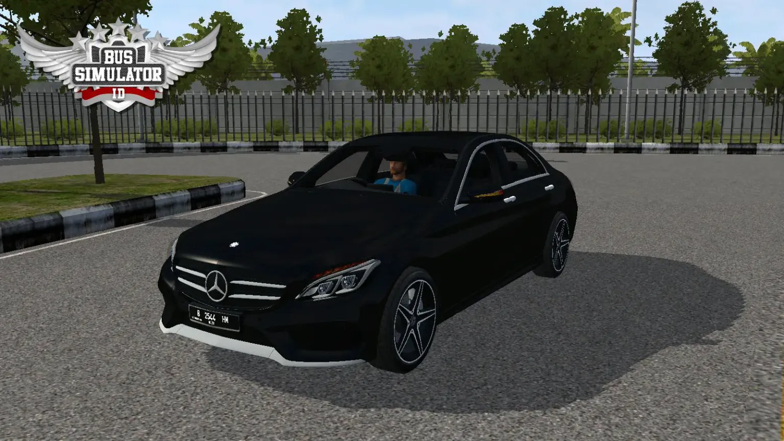 Mercedes-Benz C250 AMG Line Mod for BUSSID by Hanzoo Mod and NazmiNZart. Download Mercedes-Benz C250 AMG Line for Bus Simulator Indonesia.