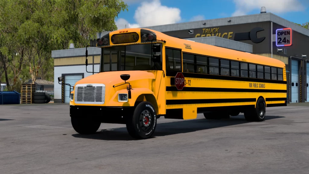 bus simulator indonesia school bus mod