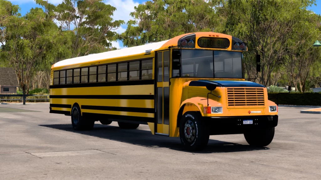 bus simulator indonesia school bus mod