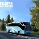 Realistic South Lane Tail Map Mod BUSSID