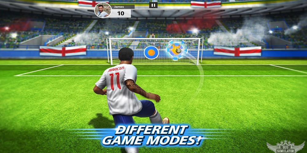 Football Strike Mod APK gamemode yang berbeda