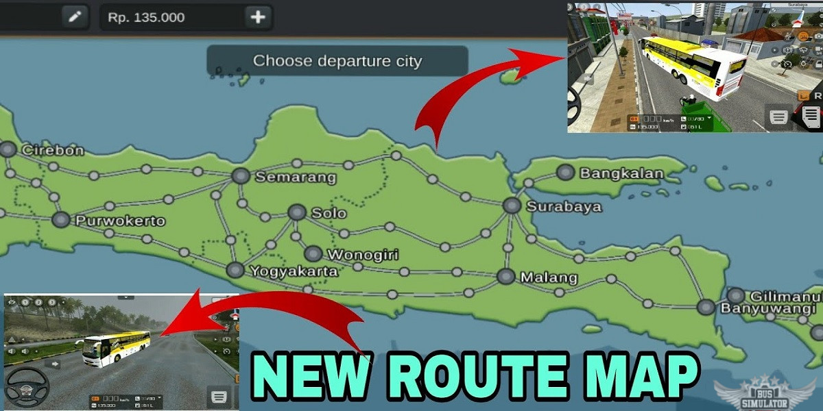 Bus Simulator Indonesia Map Mod Download