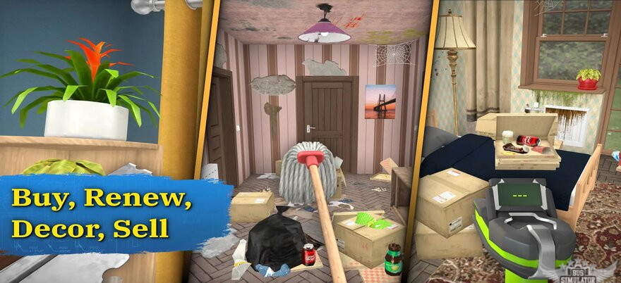 Gameplay House Flipper Mod Apk