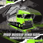 Download Mod BUSSID Truck Hino 500 Muatan Berat v1.3 Terbaru