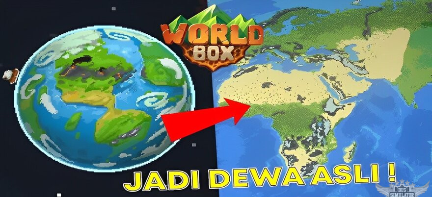 Membuat dunia sendiri di Worldbox Mod Apk