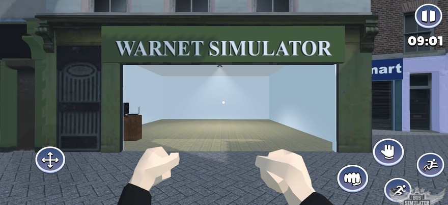 gameplay warnet simulator mod apk