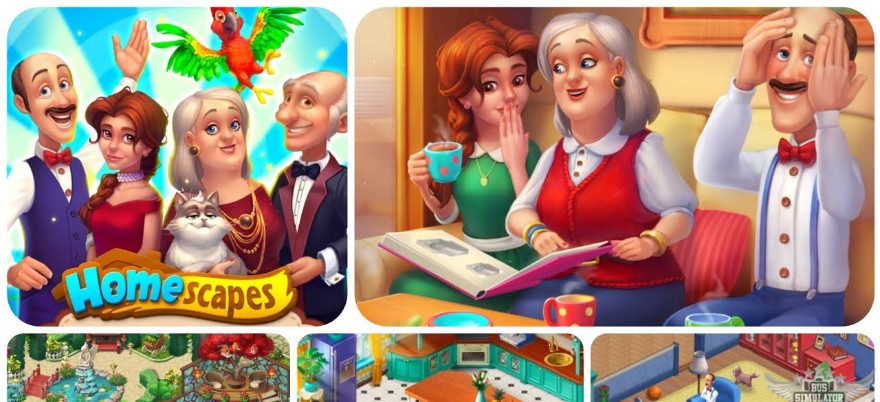 Beberapa Karakter Dalam Homescapes Mod Apk