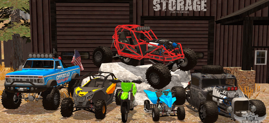 Beberapa Jenis Kendaraan Keren Yang Bisa Kalian Koleksi Dalam Game Offroad Outlaws Mod Apk