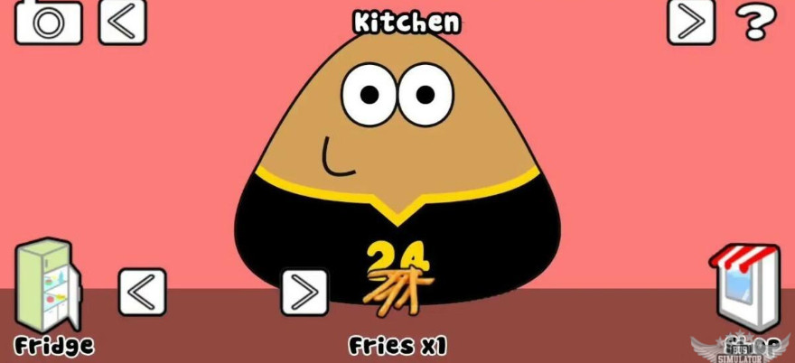 Fitur Pou Mod Apk