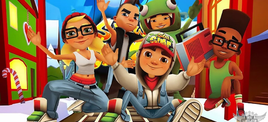 Karakter Dalam Subway Surf Mod Apk