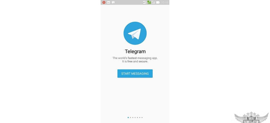 Start untuk memulai daftar Telegram Mod