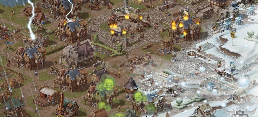 Ancaman yang bisa terjadi di Townsmen Mod Apk