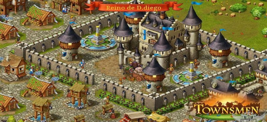 Grafik yang tersaji di Townsmen Mod Apk