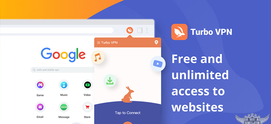 Cara Menggunakan Turbo VPN Mod