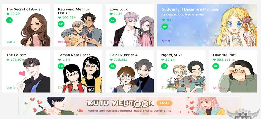 Sejarah Webtoon Mod Apk bisa banyak dikenal