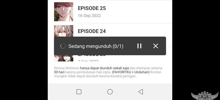 Baca offline di Webtoon Mod Apk