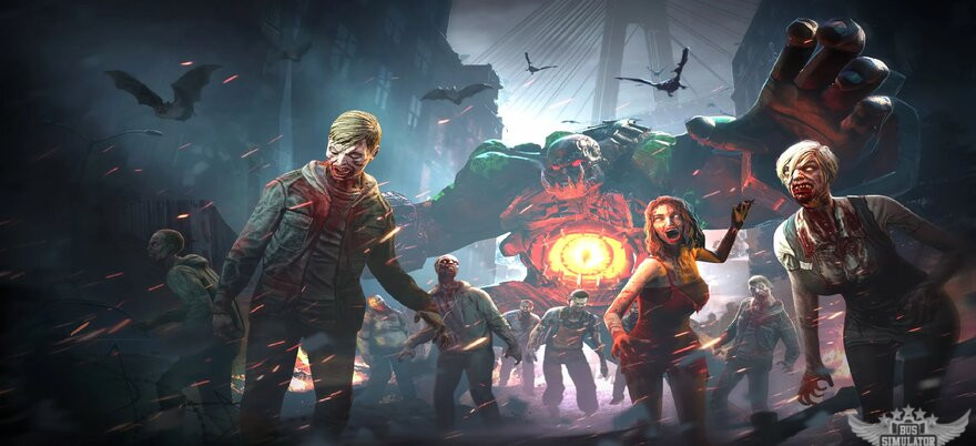 Suasana mencekam realistis di Zombie Fire 3d Mod Apk