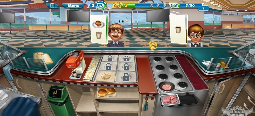 antrian cooking fever mod apk