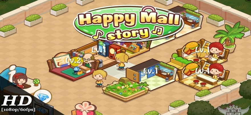 banner happy mall story mod apk