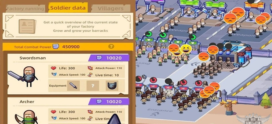 gameplay hero making tycoon mod apk