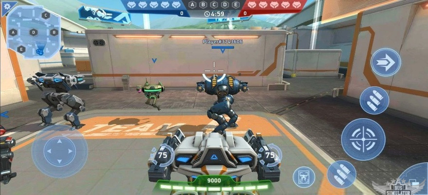 perang di mech arena mod apk