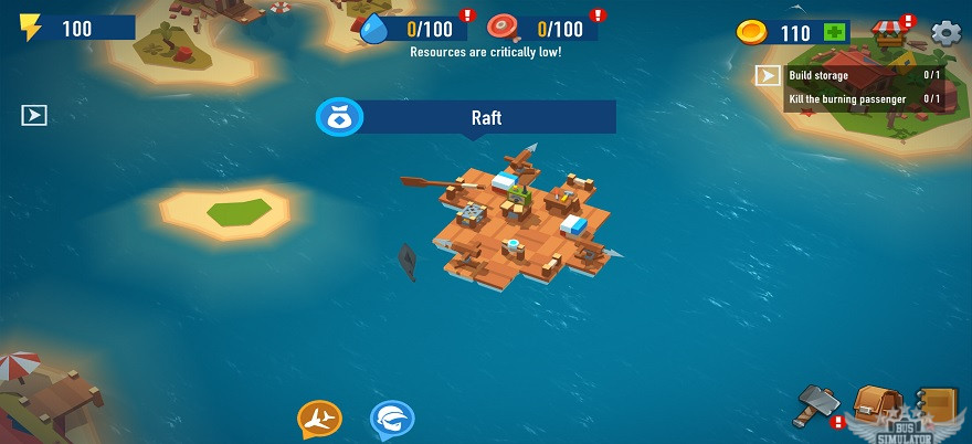 Berpetualang Modal Perahu Rakit, Tapi Harus Melawan Hiu dan Zombie di Grand Survival Mod Apk