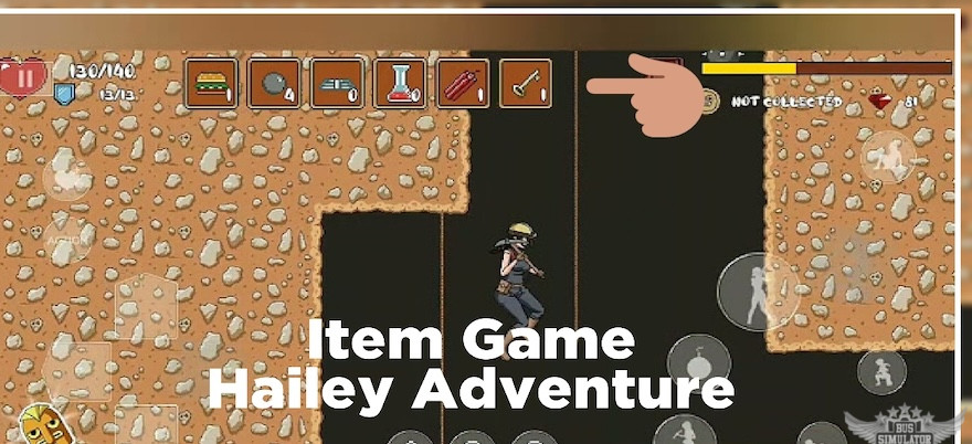 Item yang ada di game Hailey Adventure Mod APK