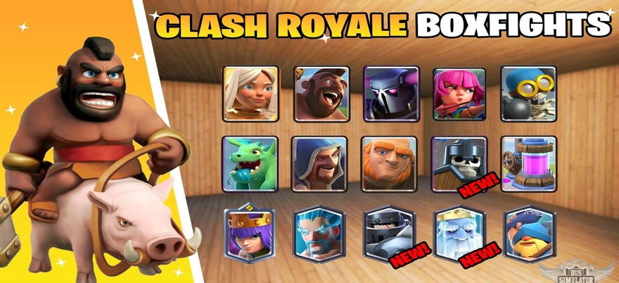 Karakter Clash Royale Mod APK