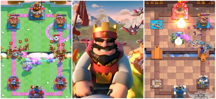 gameplay Clash Royale Mod APK