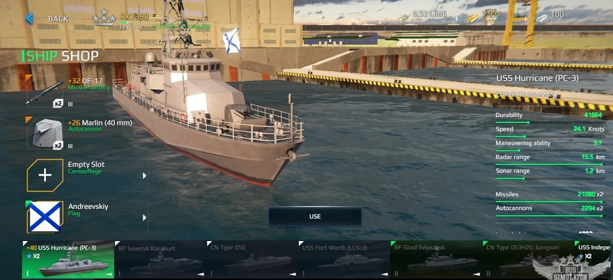 Corvette Kelas Visby Modern Warship Mod APK