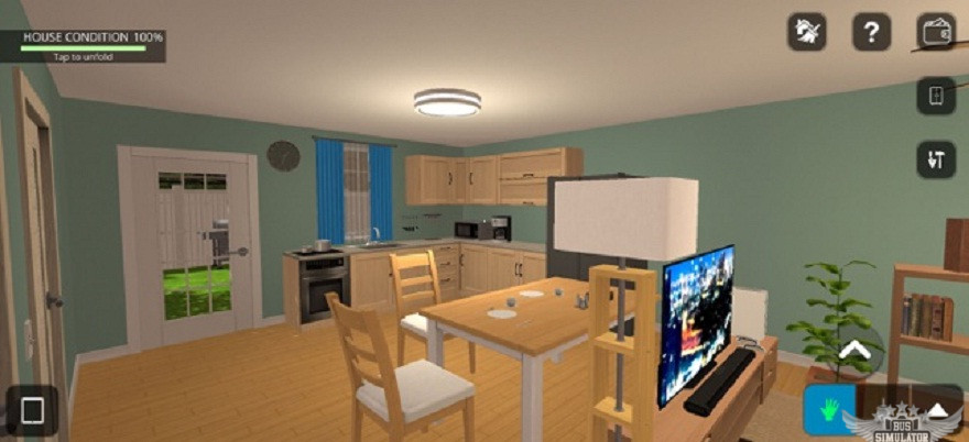 Hasil Dekorasi di House Designer Mod Apk