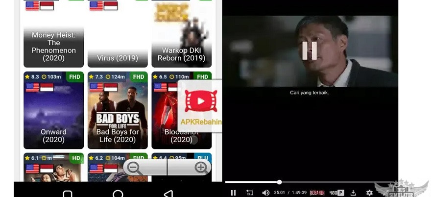 Pakai Rebahin Apk streaming film lancar 