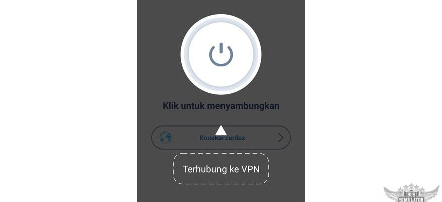 klik tombol di gambar untuk nyalakan Quark VPN Mod