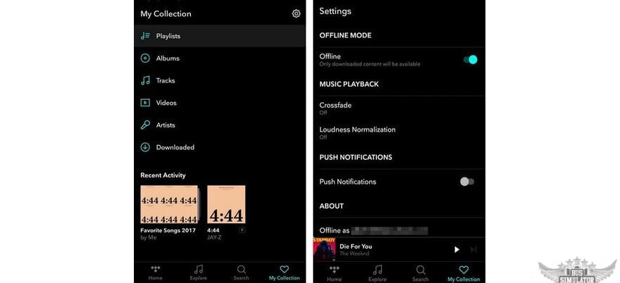 Cara mendengarkan lagu di Tidal Apk Secara offline