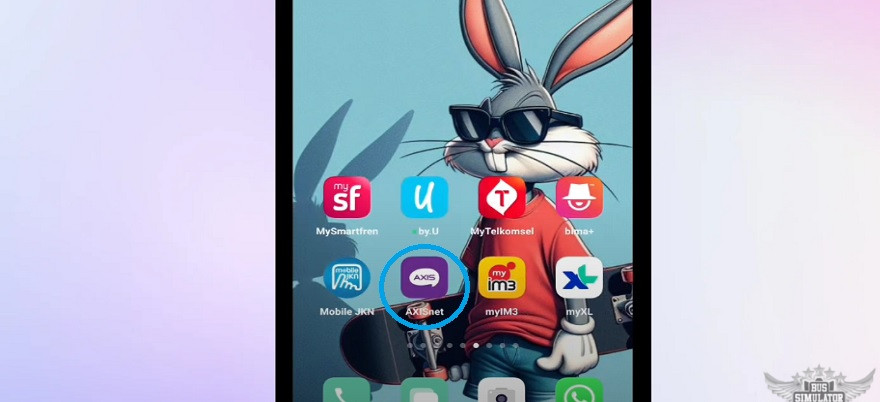 buka aplikasi Axisnet Apk