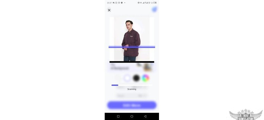 Tunggu Ai bekerja untuk edit fotomu di picwish mod apk