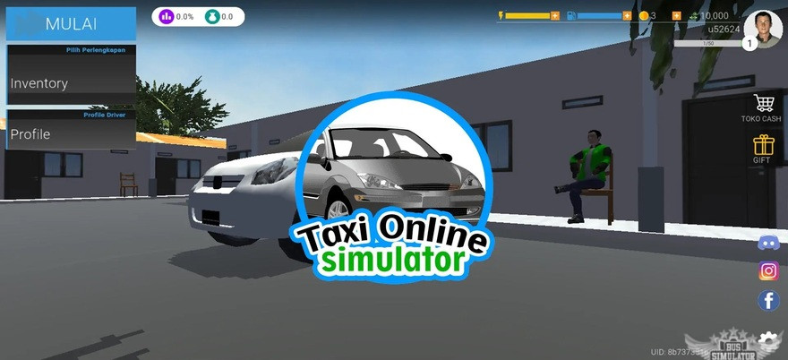 banner taxi online simulator id mod apk