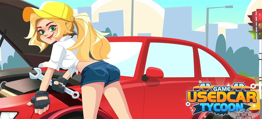 banner used car tycoon mod apk