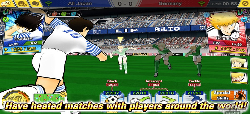 Gameplay Captain Tsubasa Dream Team Mod Apk