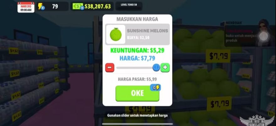 Jangan Lupa Pantau Harga Pasar Supermarket Simulator Mod Apk Setiap Hari