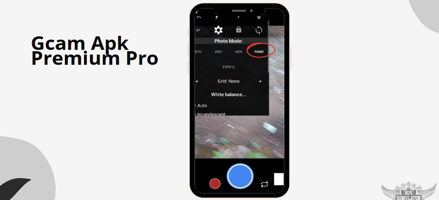 Pilih mode panorama di Gcam Apk