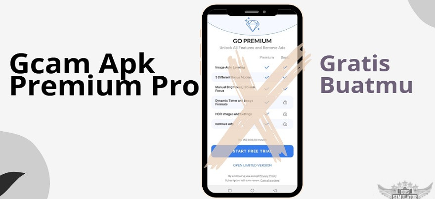 Tak perlu bayar Gcam Apk pro premium gratis di sini