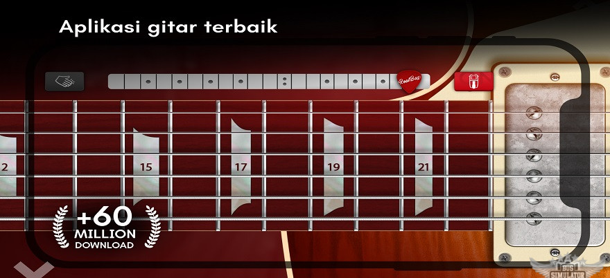 Tampilan Real Guitar Mod Apk