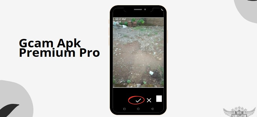 Tap centang Gcam Apk jika hasil foto sudah sesuai keinginan
